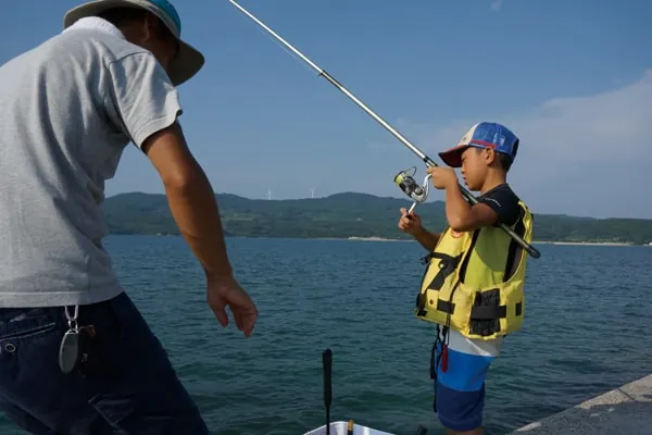 砂浜からの投げ釣り
